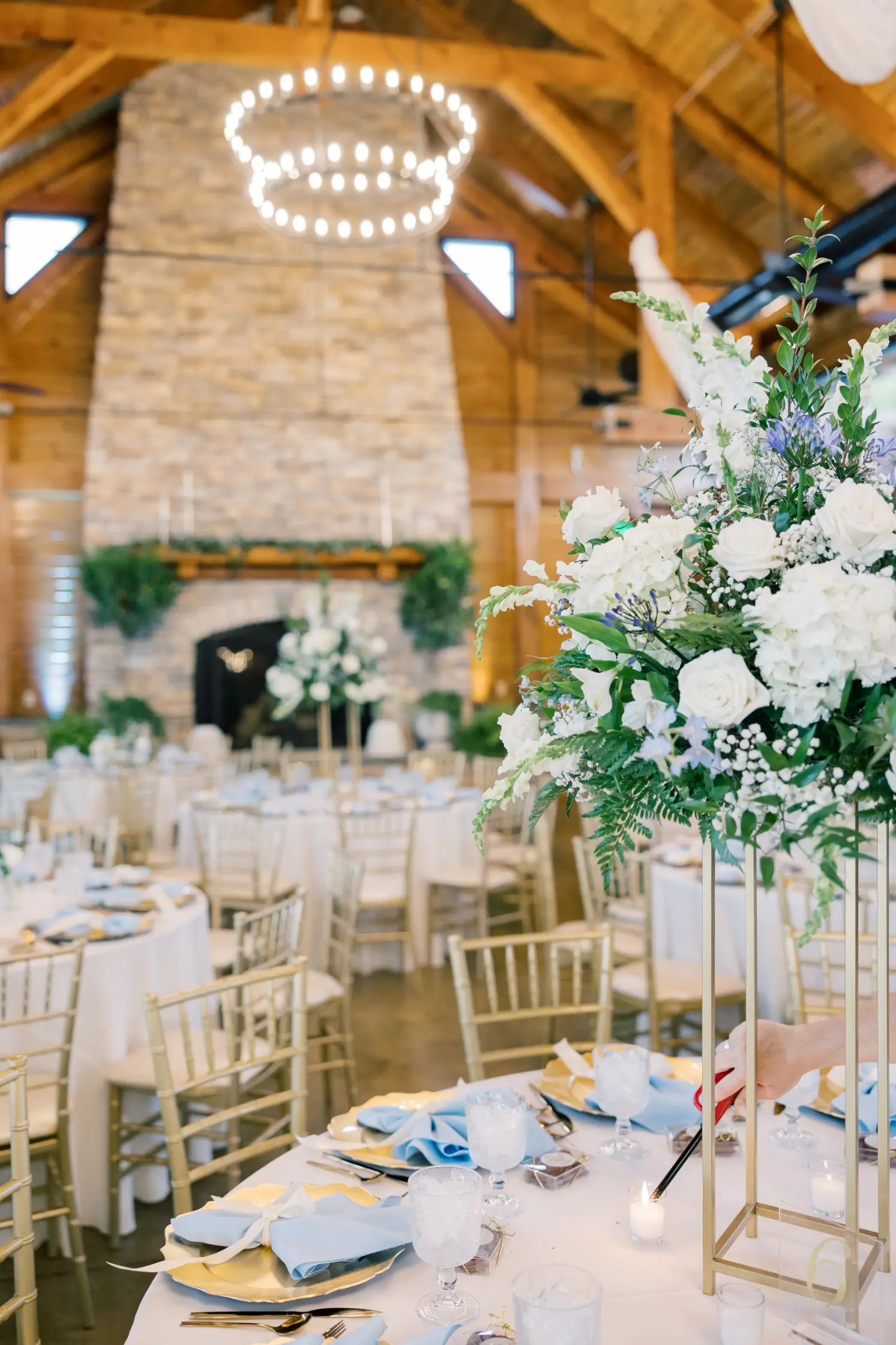 gorgeous reception details from our covered pavilion gorgeous reception details from our covered pavilion