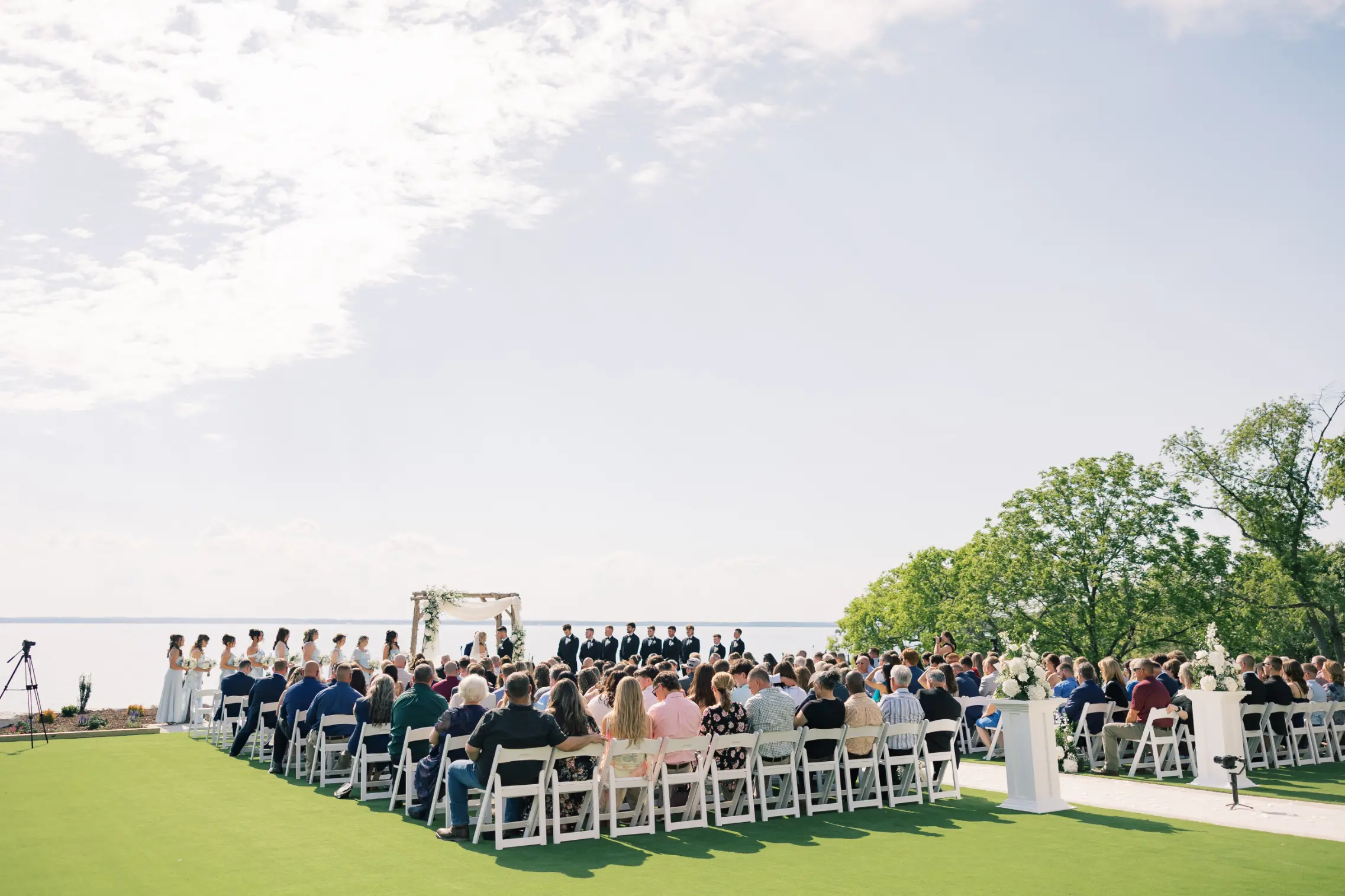 watefront ceremony on the potomac river watefront ceremony on the potomac river