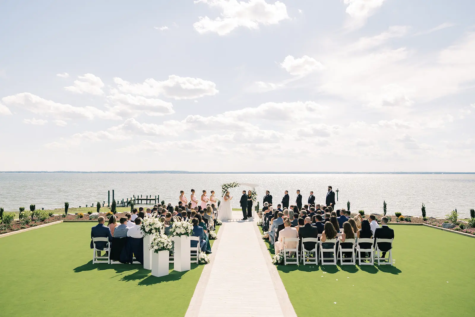 summer ceremony on the potomac river summer ceremony on the potomac river