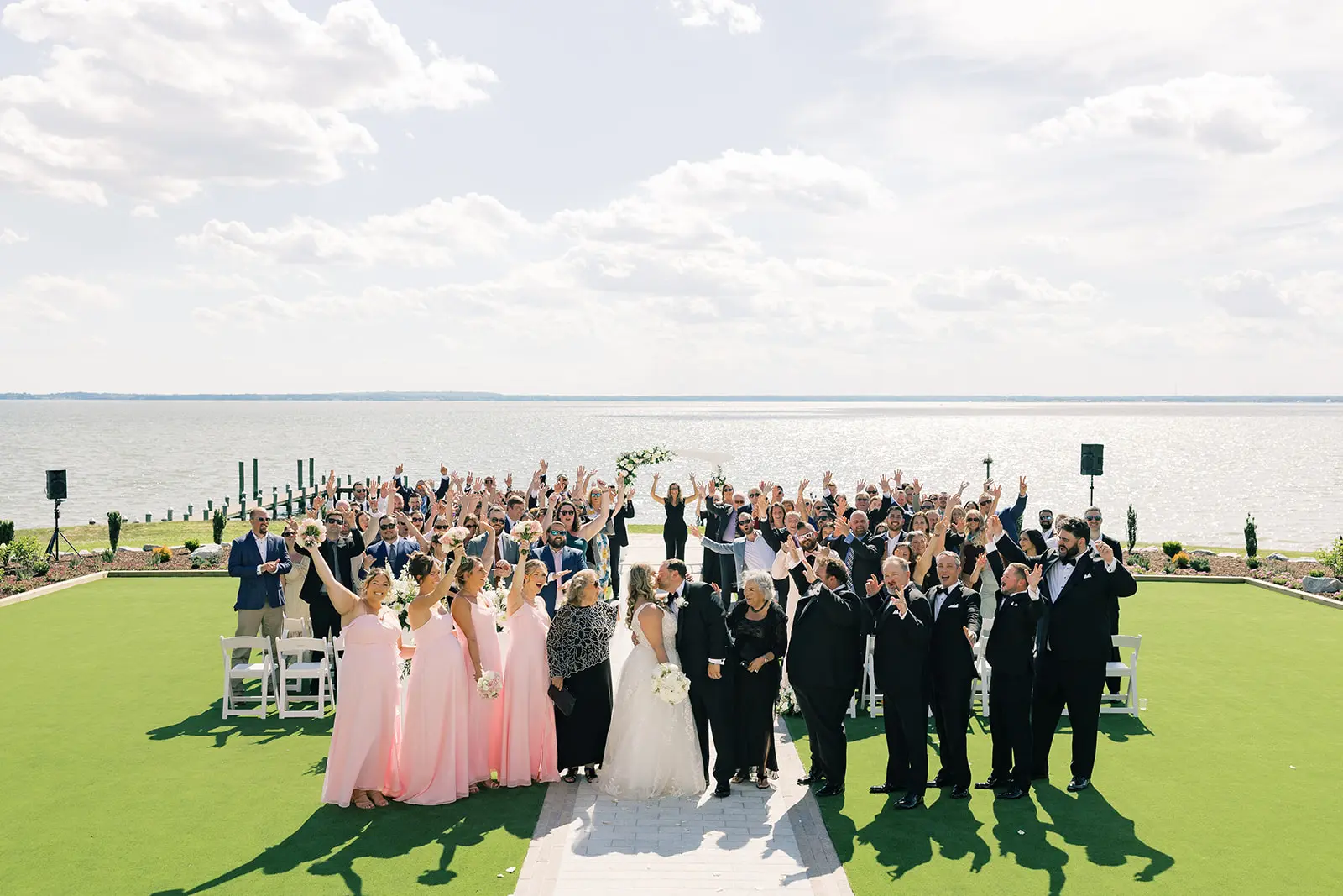 summer ceremony on the potomac river summer ceremony on the potomac river